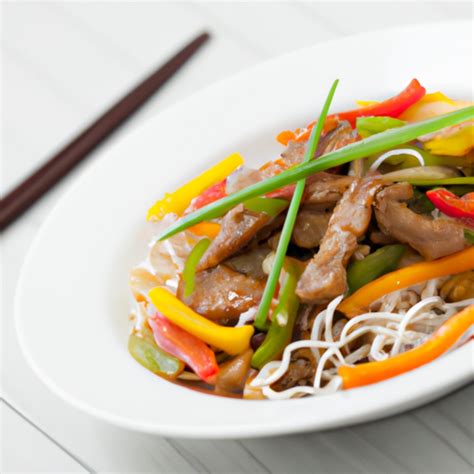 Gebratenes Schweinefleisch Chop Suey Rezept