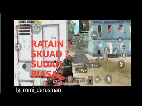 GENDONG SKUAD RANDOM SAMPAI CHICKEN PUBG MOBILE INDONESIA YouTube