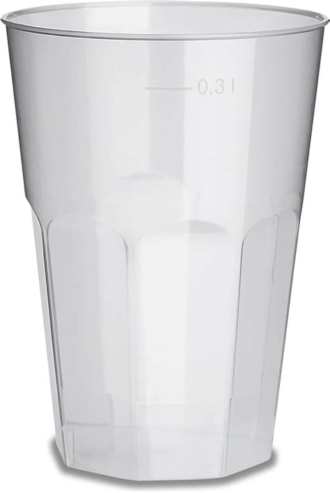 PLS GROUP Mehrwegbecher 300ml Cocktail Becher Plastikbecher