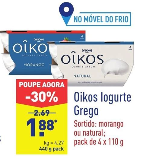 Promoção Oikos Iogurte Grego 440g em ALDI