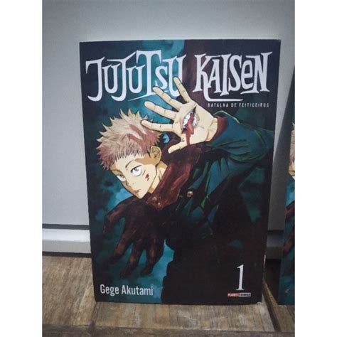 Jujutsu Kaisen 1 Usado Shopee Brasil