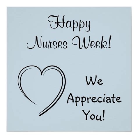 Nurses Week posters Art Prints Nursing RN Nurse | Zazzle | Nurses week quotes, Nurses week ...