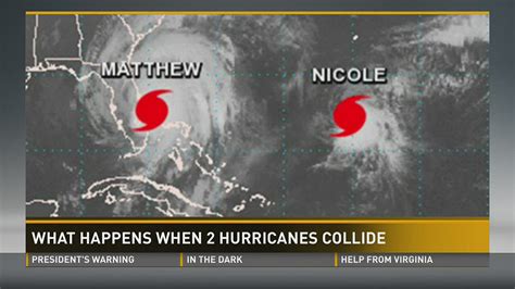 What Happens When Two Hurricanes Collide