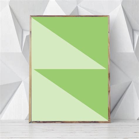 Minimalist Geometric Wall Art Minimalist Geometric by OjuDesign