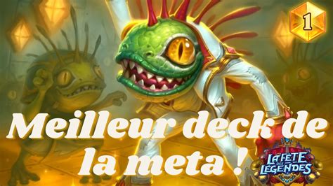 Hearthstone Meilleur Deck De La M Ta Ma Version La Plus Optimis E