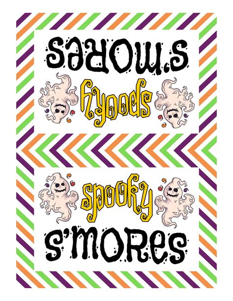 Template Free Printable Smores Tags Free Smores Printables And Labels