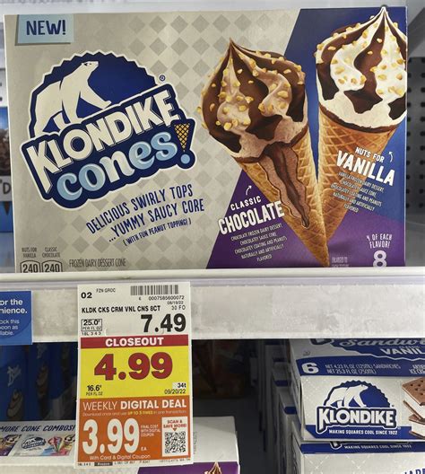 Klondike Cones are $3.99 at Kroger! - Kroger Krazy