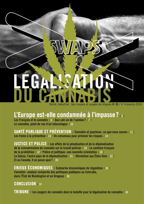 Swaps 85 Légalisation Du Cannabis