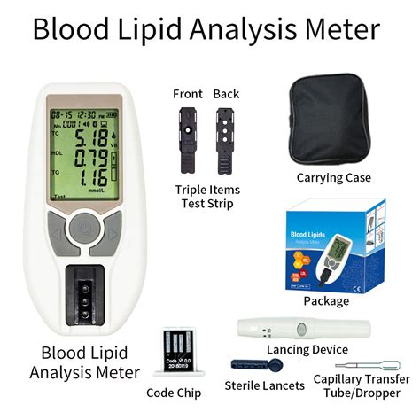 Poct Multi Function Lipid Triglycerides Dry Biochemical Analyzer Blood