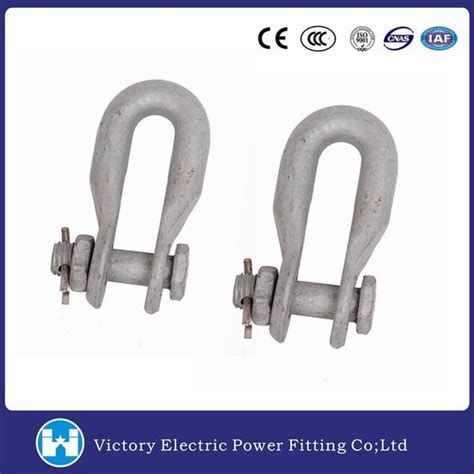 Hot DIP Galvanized Anchor Shackle For Pole Line Hardware Arnoldcable