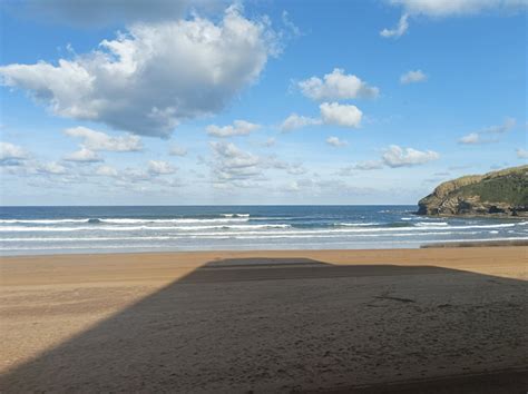 Playa La Arena En Este Precioso Jueves De Oto O Con Cielo Flickr