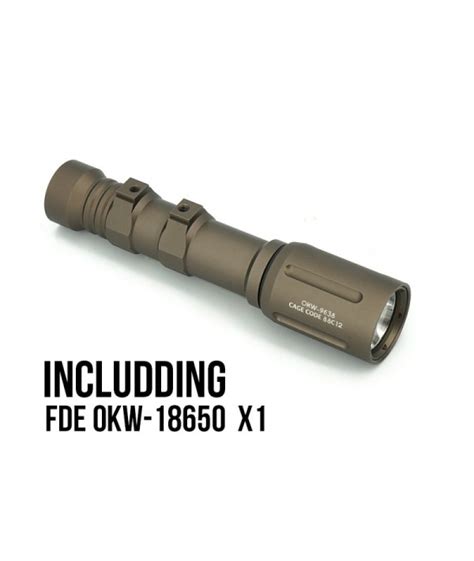 Sotac Modlite FDE OKW 18650 OKW Weapon Mounted Scout Light And DS07