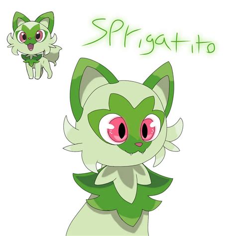 sprigatito  yogurtthesylveon  deviantart