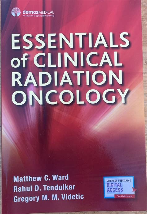 Essentials Of Clinical Radiation Oncology By Rahul D Tendulkar