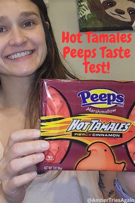 Hot Tamales Peeps Taste Test