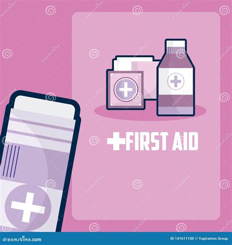 Medical First Aid Stock Vector Illustration Of Symbol 141611100