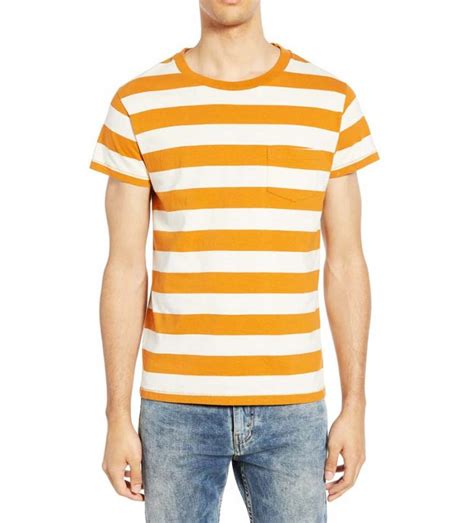 1950s Orange Stripe T Shirt Levis GQ India