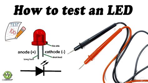 How To Led Test In Circuit How Led Anode Cathode Check Led क Hot Sex Picture