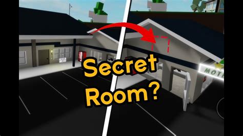 Secret Room In The Motel In Roblox Brookhaven Rp🏡 Youtube