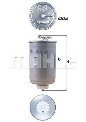 Knecht Kraftstofffilter Kraftstoff Filter Kl43 für Ford Rover Land