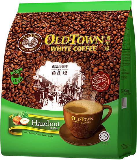 TTHEE Old Town White 3 In 1 Coffee Mix Hazelnut 40g 10 Lazada PH