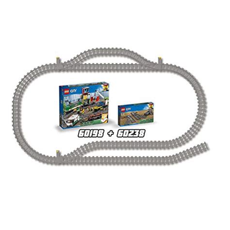 LEGO 60238 City Trains Switch Tracks 6 Pieces Extention Accessory Set