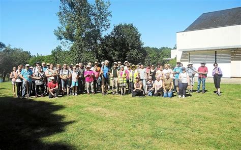 75 marcheurs à la rando Pourlet à Priziac Le Télégramme