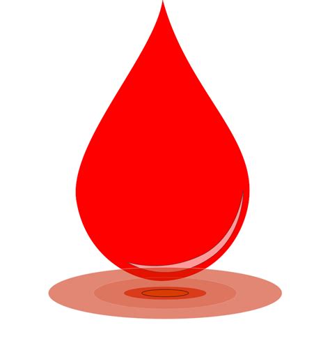 Blood Drop Clip Art - ClipArt Best