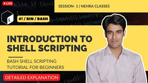 Introduction To Shell Scripting Bash Shell Scripting Tutorial For