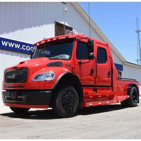 2009 Sportchassis M2 Freightliner Viper Red Crew Cab Truck 23K Miles