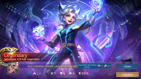 Harith Skin EVOS LEGENDS Membantai Land Of Dawn Mobile Legends YouTube