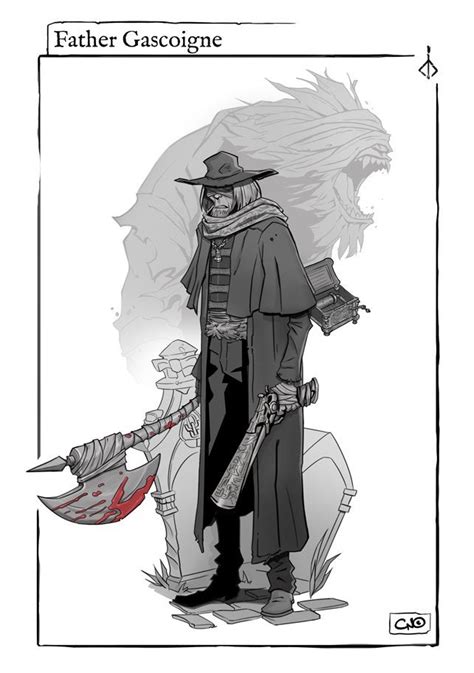 Father Gascoigne fan art... Sooner or later : bloodborne