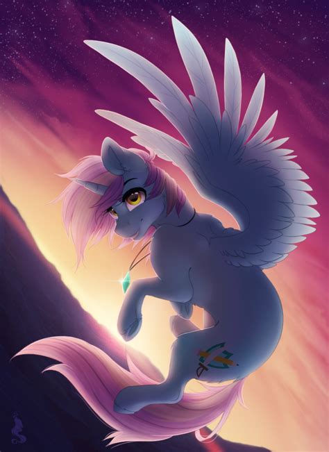 1361654 Safe Artist Silentwulv Oc Oc Only Oc Wind Blade Alicorn