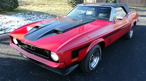 1971 Ford Mustang Convertible For Sale At Auction Mecum Auctions