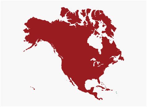 North America North America Map Vector Png Transparent Png Kindpng