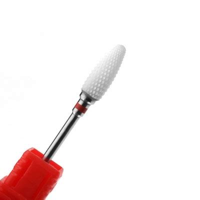 Ceramic Nail Drill Bit Flame Safety Bit Fine