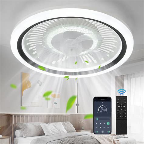 Ventilateur De Plafond Profil Bas Avec Lumi Re Ventilateur De