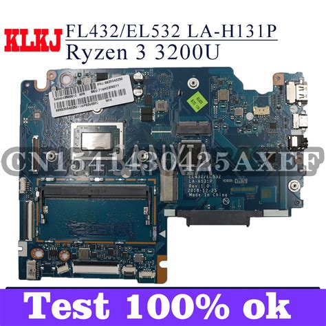 Klkj Fl432 El532 La H131p Laptop Motherboard For Lenovo Ideapad S340