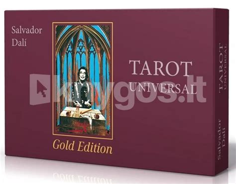 Tarot Universal Salvador Dali Gold Edition Taro Kortos