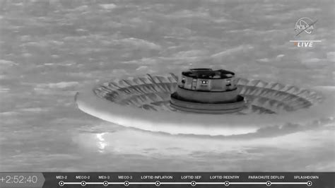 Watch Nasas Test Of A Flying Saucer Like Device The New York Times