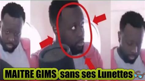 Mercredi Appliquer génétiquement yeux de maitre gims sans lunette