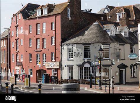 Poole Town Centre Dorset England Uk Gb Stock Photo Alamy