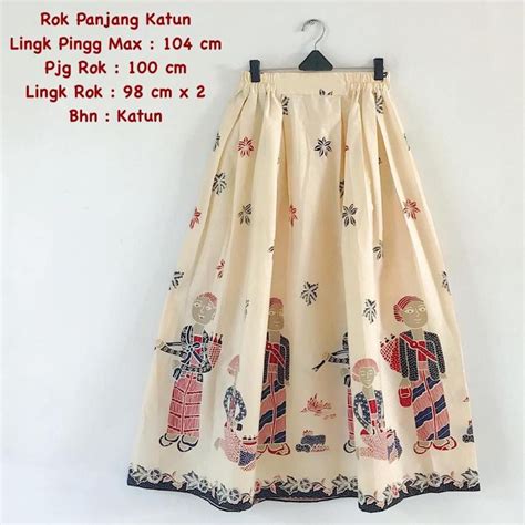 Jual Rok Wanita Rok Batik Rok Klok Rok Etnik Mbok Jamu Shopee Indonesia