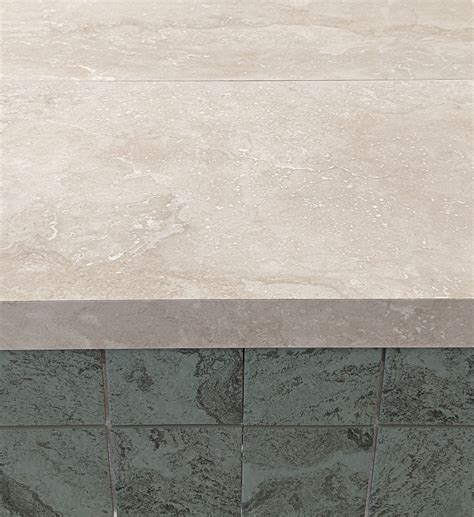 4 Norcia Silver Drop Face Coping Tile 600x400mm Why Not Tiles