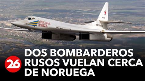 Dos bombarderos estratégicos rusos sobrevolaron mares de Barents y