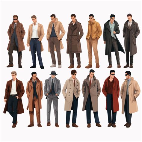 20 Types of Men's Coats - Hockerty