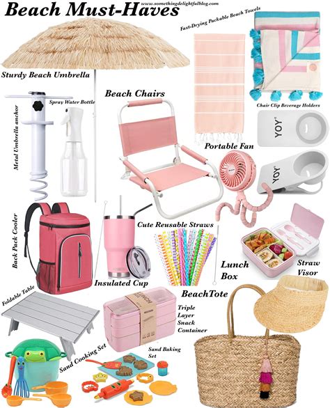 Something Delightful : Beach Must-Have Items