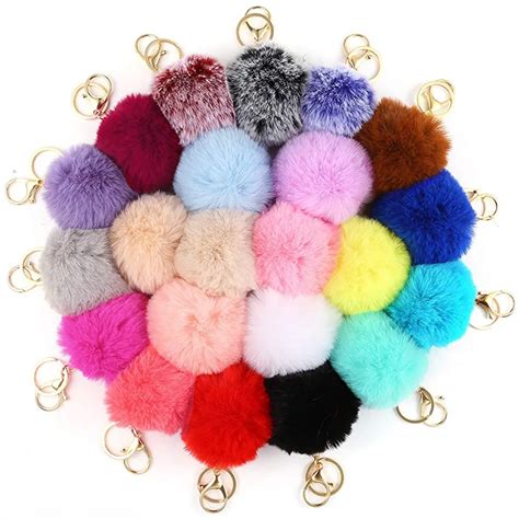 2023 8cm Pom Poms Rabbit Faux Fur Pompom Fluffy Balls Fluffy Pompoms