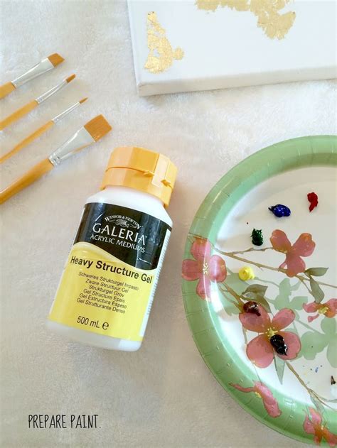 LiveLoveDIY How To Make DIY Gold Leaf Abstract Art Gold Leaf Diy