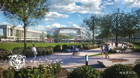 Chicago Bears Unveil Plans For Domed Lakefront Stadium